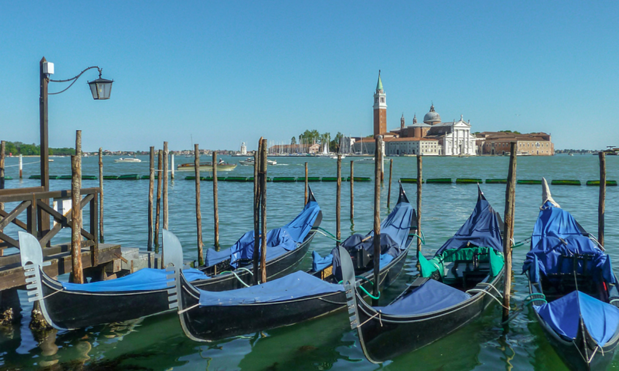 Venezianische Gondeln