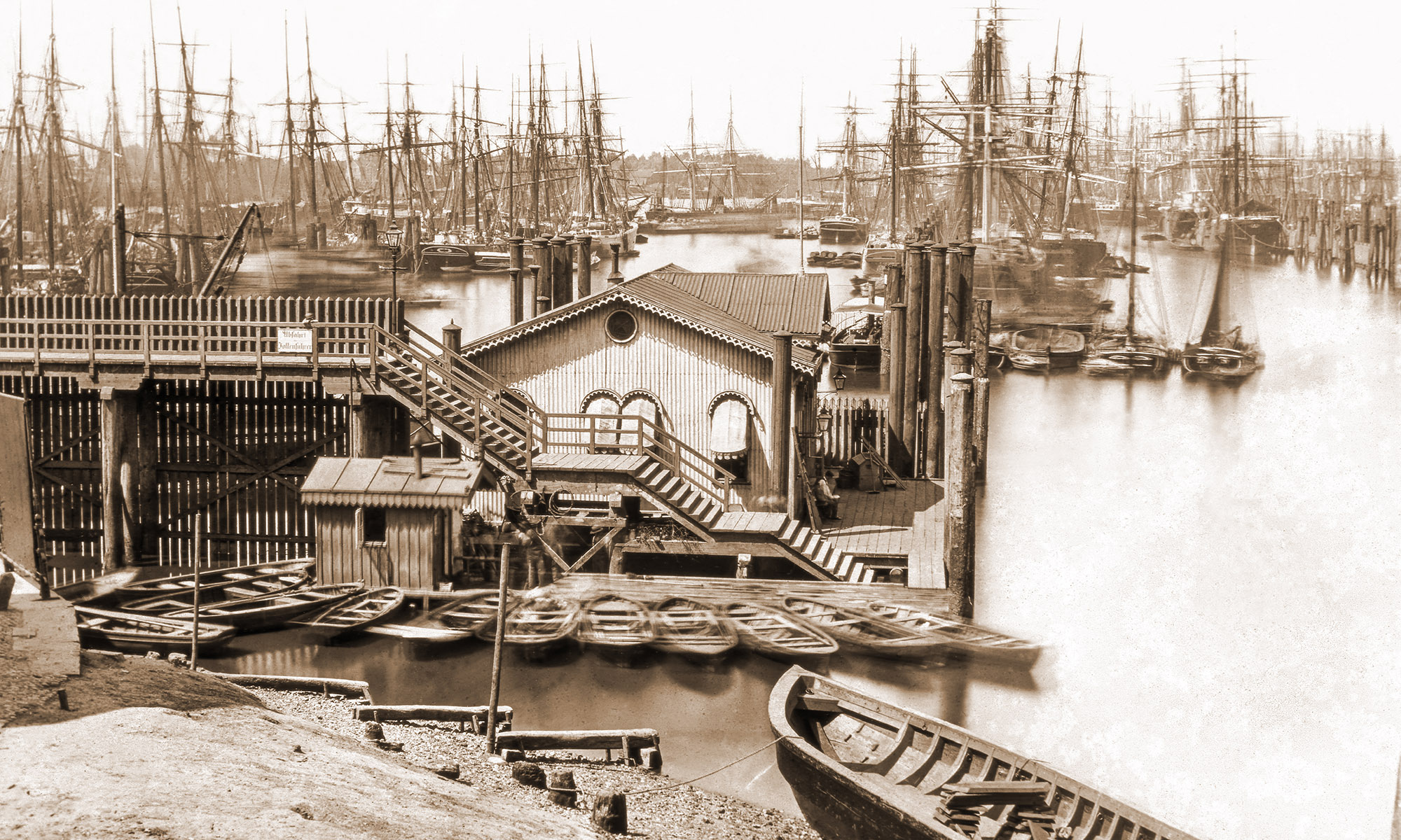 Die Kehrwiederspitze im Hamburger Hafen